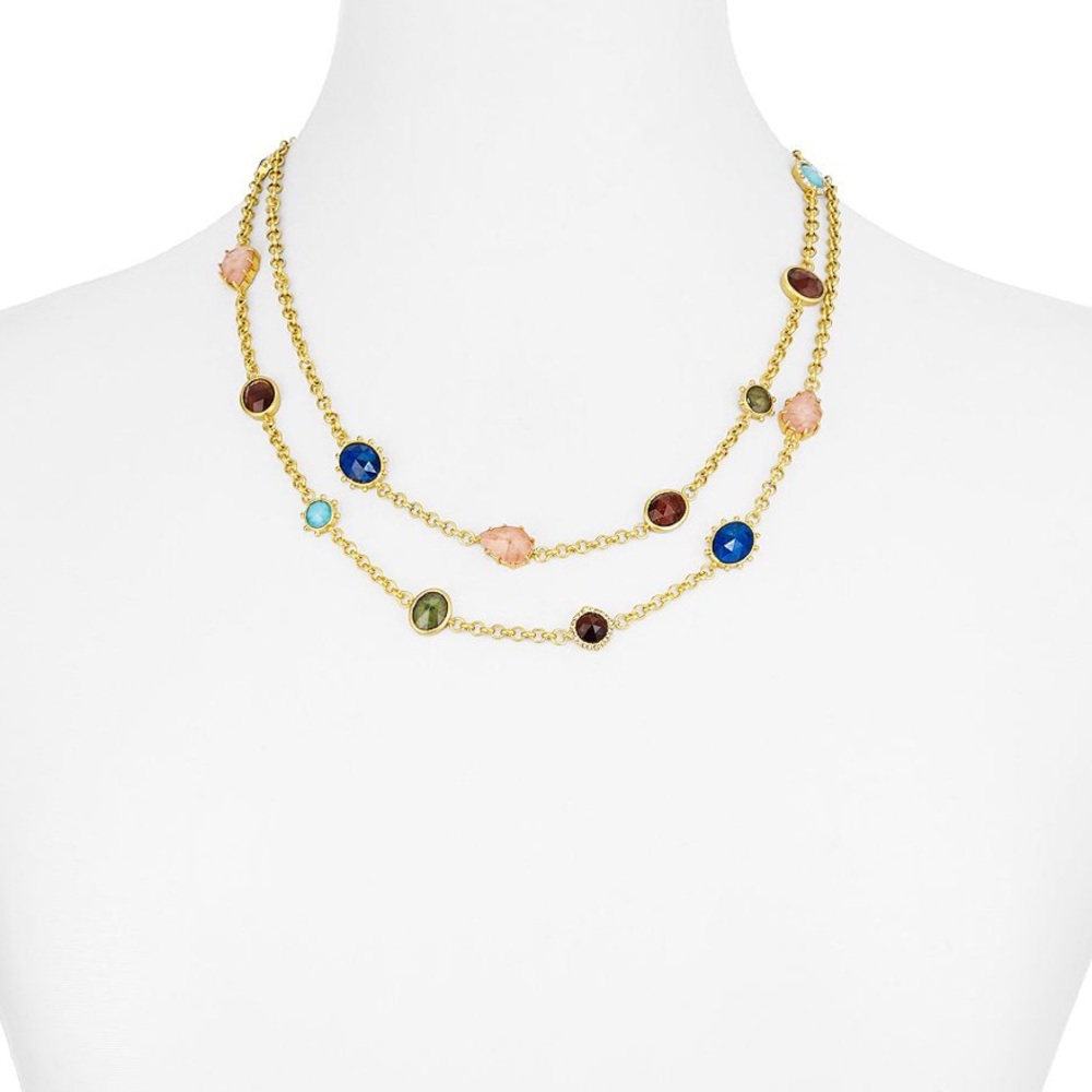 NWT Kate Spade Perfectly Imperfect Stone Necklace - Picture 5 of 8